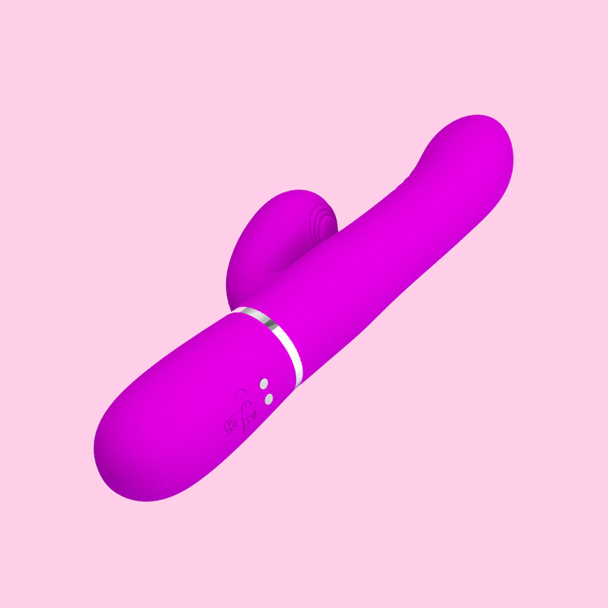 Vibrador e Estimulador de Ponto G e Clitóris com 7 Modos de Vibração e Pulsação, 4 Movimentos de Vai e vem e Recarregável - Pretty Love Mariane | 12 x 3,5 cm - 6