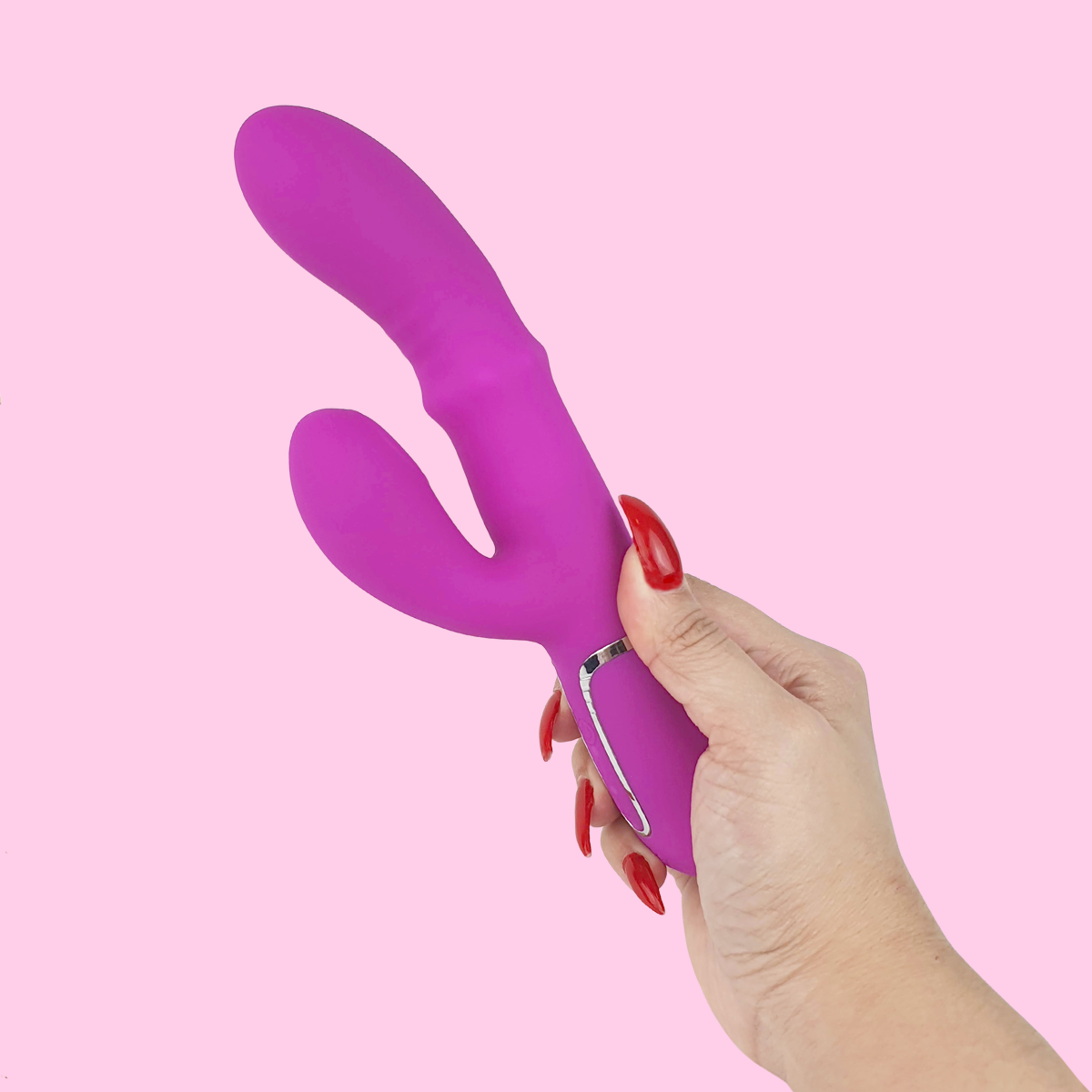 Vibrador e Estimulador de Ponto G e Clitóris com 7 Modos de Vibração e Pulsação, 4 Movimentos de Vai e vem e Recarregável - Pretty Love Mariane | 12 x 3,5 cm - 9