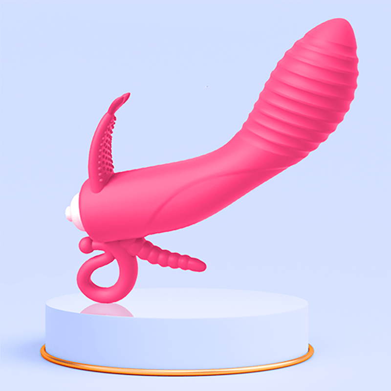 Vibrador Estimulador de Ponto G, Clitóris e Anal com 10 Modos de Vibração - WoW | 10 x 2,8 cm | Disponível em 2 Cores - 4