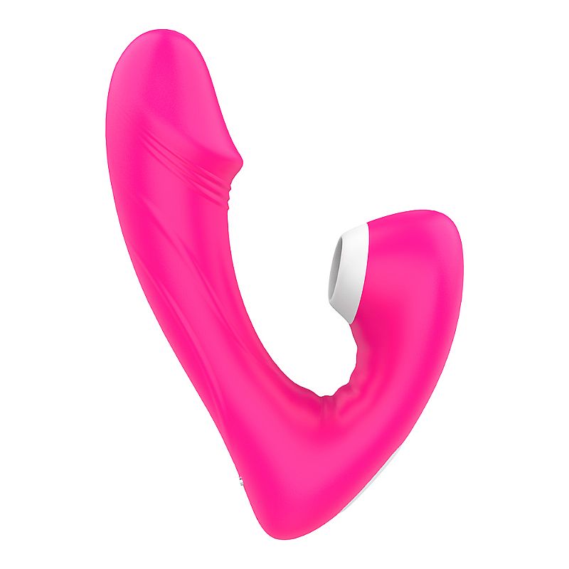 Vibrador Estimulador de Ponto G e Clítoris com Glande, 9 Modos de Vibração e 9 Intensidades de Pulsação - S-Hande Fierce | 10,2 x 3,4 cm | Disponível em 2 Cores - 2
