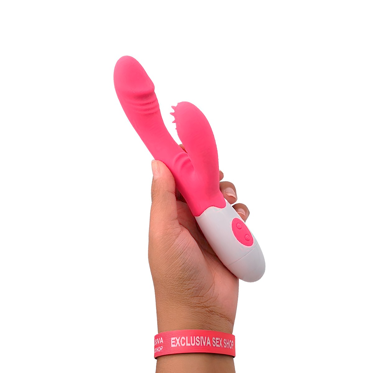 Vibrador Estimulador de Ponto G e Clítoris com 7 Níveis de Vibração, Cerdas e Resistente à Água - Pretty Love Andre | 10,5 x 3 cm | Disponível em 2 Cores - 8