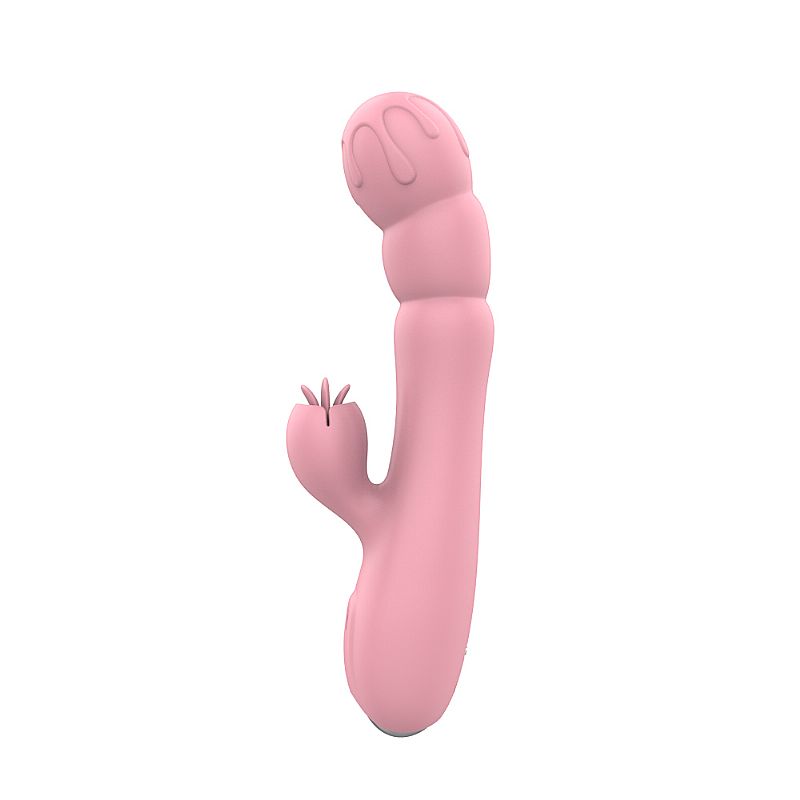 Vibrador Estimulador de Ponto G e Clitóris Recarregável com Línguas e 9 Modos de Vibração - S-Hande Crooning Frozen | 10,1 x 3,1 cm | Disponível em 2 Cores - 8