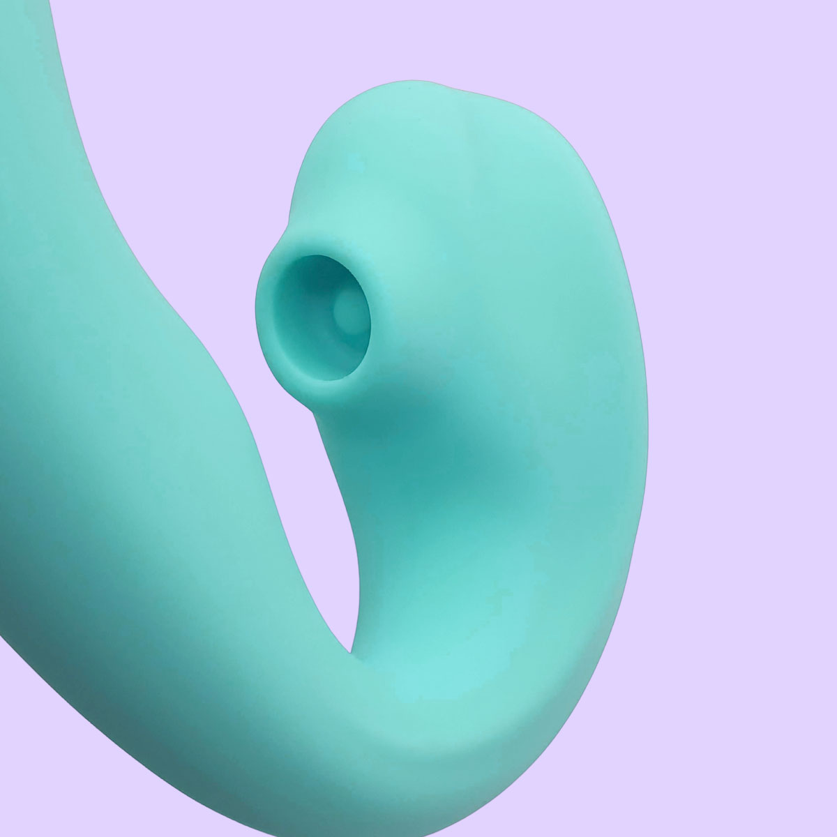 Vibrador Estimulador de Ponto G e Clitóris em Silicone com 10 Modos de Vibração e Pulsação, Motor Duplo - Intt Orgasmic | 10,5 x 9,2 cm | Disponível em 3 Cores - 3