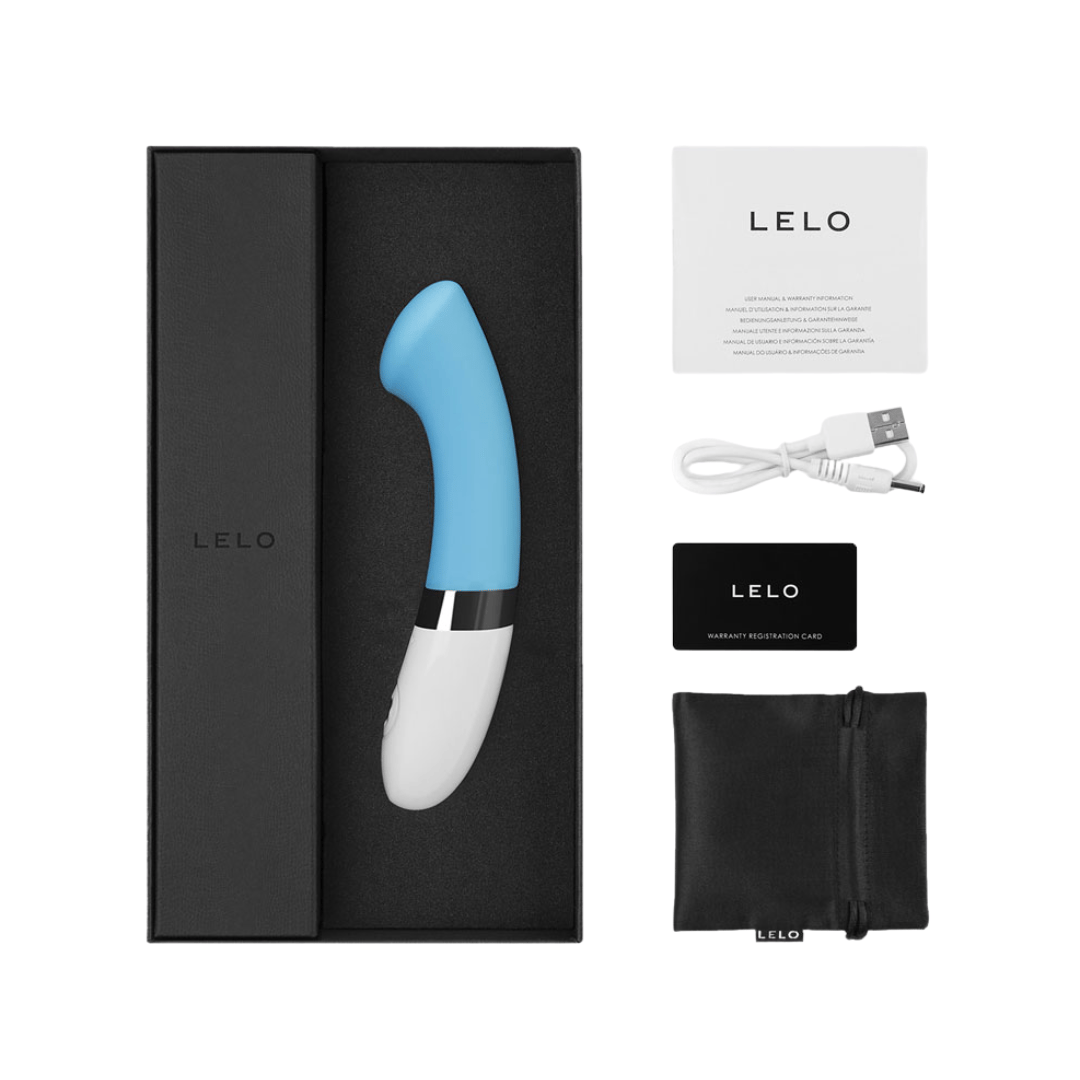 Vibrador Estimulador de Ponto G Recarregável em Silicone com 8 Modos de Vibração e Resistente à Água - Lelo Gigi 2 | Disponível em 4 Cores - 2