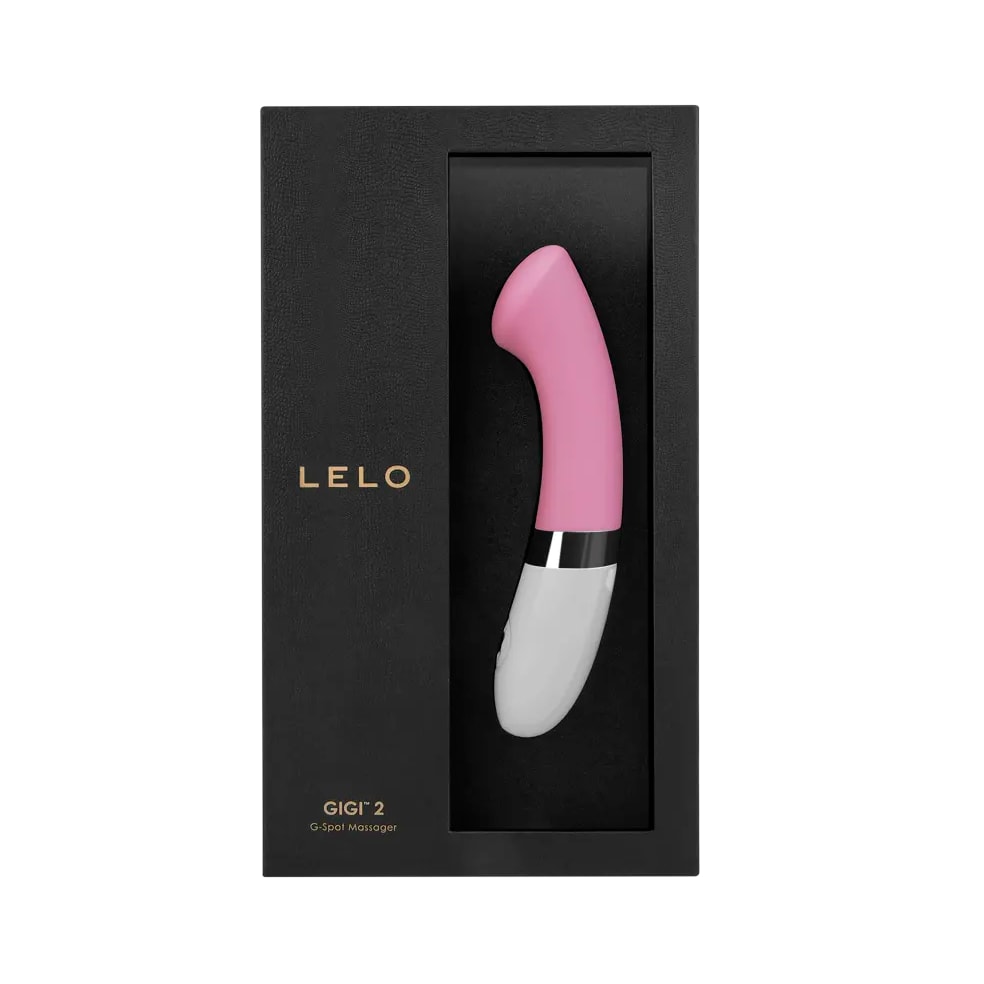 Vibrador Estimulador de Ponto G Recarregável em Silicone com 8 Modos de Vibração e Resistente à Água - Lelo Gigi 2 | Disponível em 4 Cores - 12