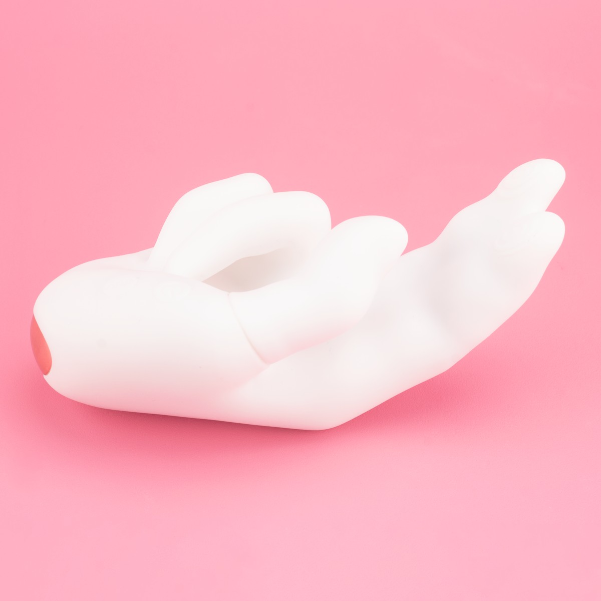 Vibrador em Formato de Mão em Silicone com 9 Vibrações, Movimentos de Vem Cá e Recarregável - Golden Right Hand - 6
