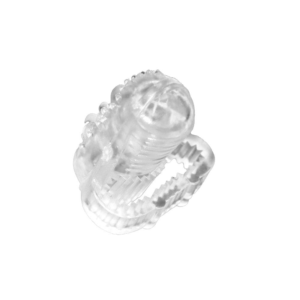 Mini Vibrador Dedeira com Vibração Única e Cerdas Estimuladoras - 3,6 x 1,7 cm | Disponível em 3 Cores - 6