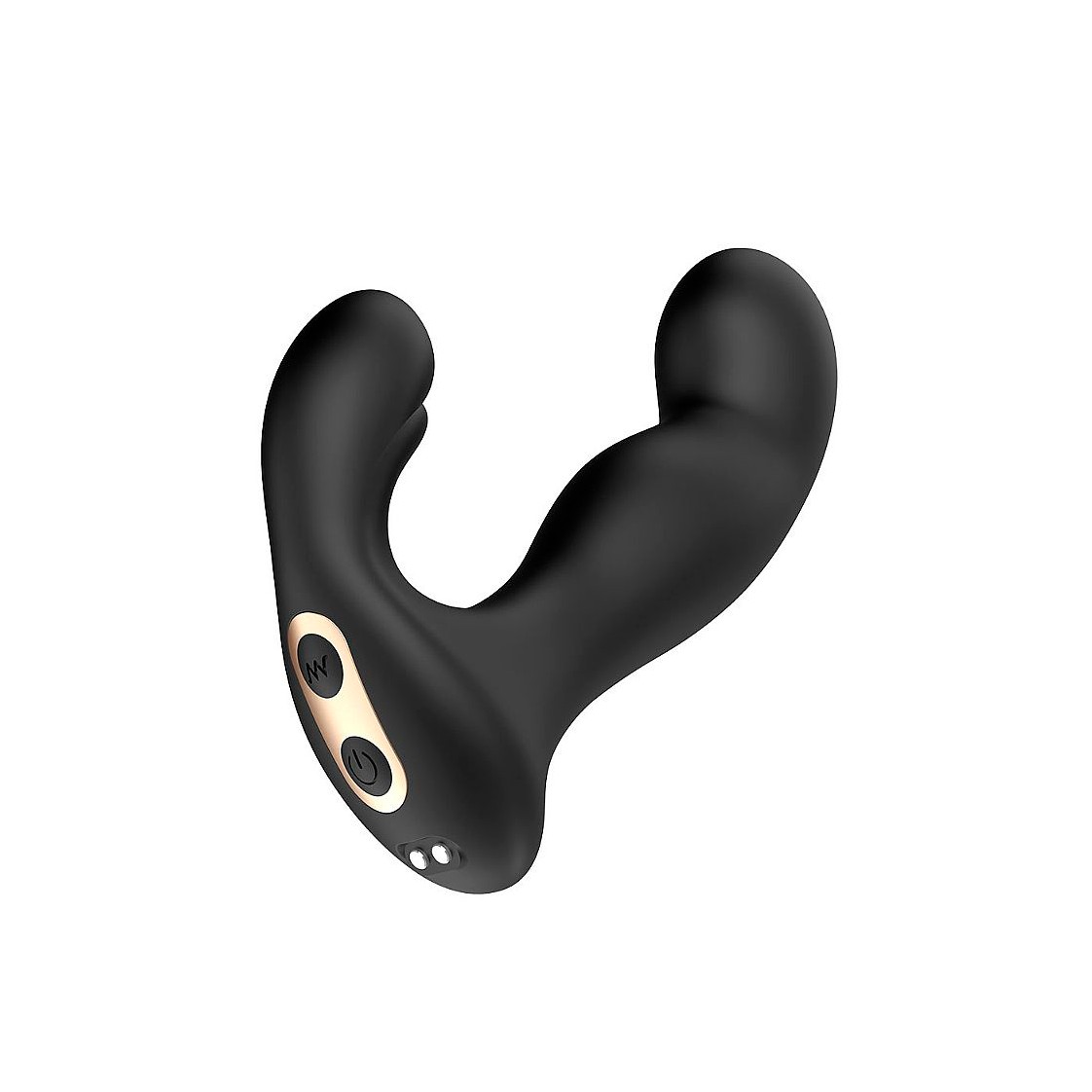 Vibrador Massageador de Próstata em Silicone com 9 Modos de Vibração, 9 Movimentos de Dedilhar e Recarregável - SI Genevieve | 10,5 x 3,2 cm - 2