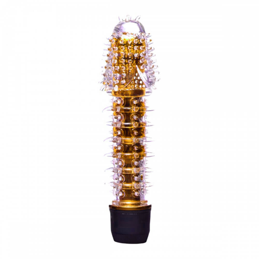 Vibrador Personal com Capa Extensora de Silicone com Textura Massageadora e Vibração Multivelocidade - Dragon Bar | 13,5 x 3 cm | Disponível em 6 Cores - 4
