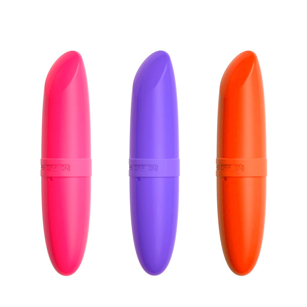 Vibrador Personal em Formato de Batom com Vibração Única - Lilo Lipstick | 12 x 2,5 cm | Disponível em 4 Cores - 1