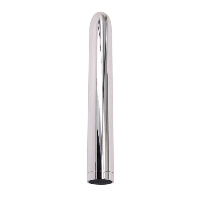 Vibrador Personal  Recarregável  Cromado com 10 Modos de Vibração - Ycolor | 17 x 2,5 cm - 3