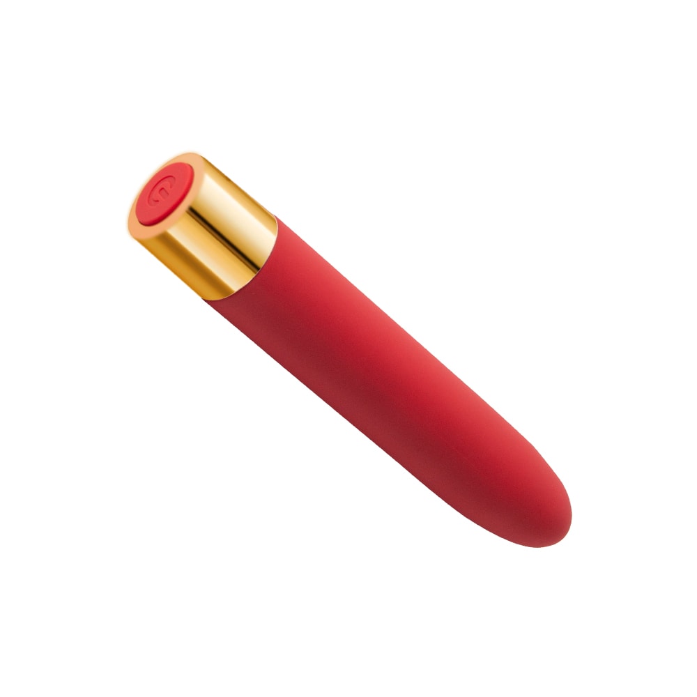 Vibrador Personal em Silicone com 7 Modos de Vibração e Recarregável - Aphrodisia Desire | 11,3 x 2,4 cm | Disponível em 2 Cores - 3