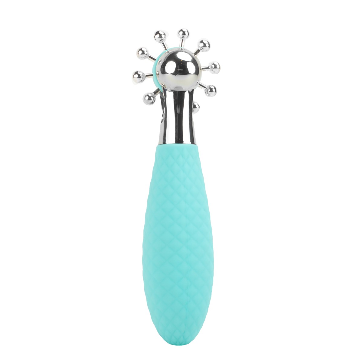 Vibrador com Ponta Giratória em ABS, 3 Níveis de Choque, 10 Modos de Vibração, Recarregável e Cabo Ergonômico - SI E-Stim Roller - 4