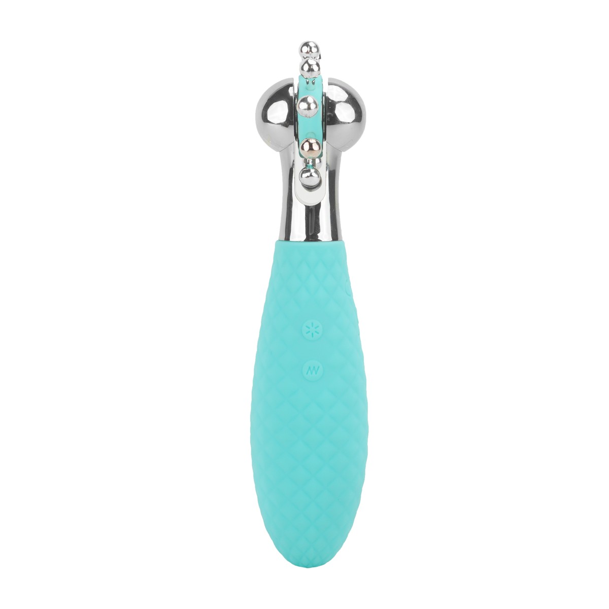 Vibrador com Ponta Giratória em ABS, 3 Níveis de Choque, 10 Modos de Vibração, Recarregável e Cabo Ergonômico - SI E-Stim Roller - 2