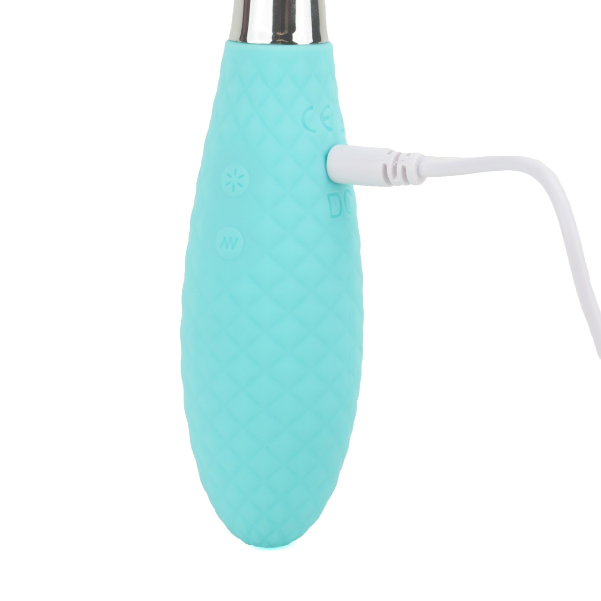 Vibrador com Ponta Giratória em ABS, 3 Níveis de Choque, 10 Modos de Vibração, Recarregável e Cabo Ergonômico - SI E-Stim Roller - 3