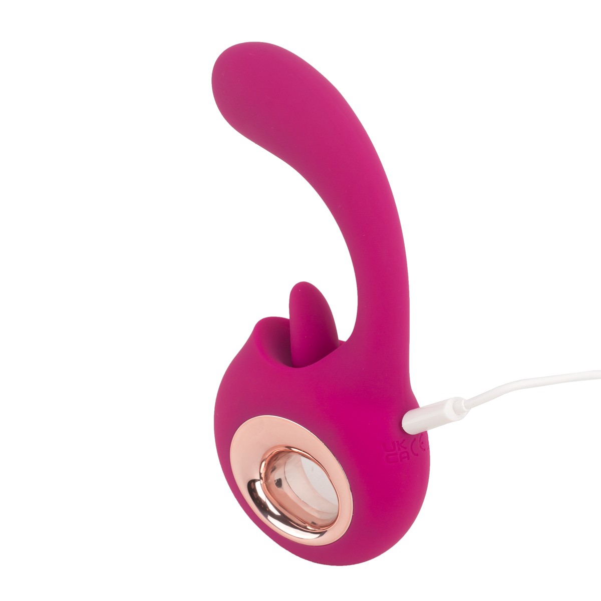 Vibrador de Ponto G Com 9 Modos de Vibração e Língua Estimuladora Com 9 Movimentos, Recarregável - S-Hande Woo | 11,5 x 2,9 cm | Disponível em 2 Cores - 4