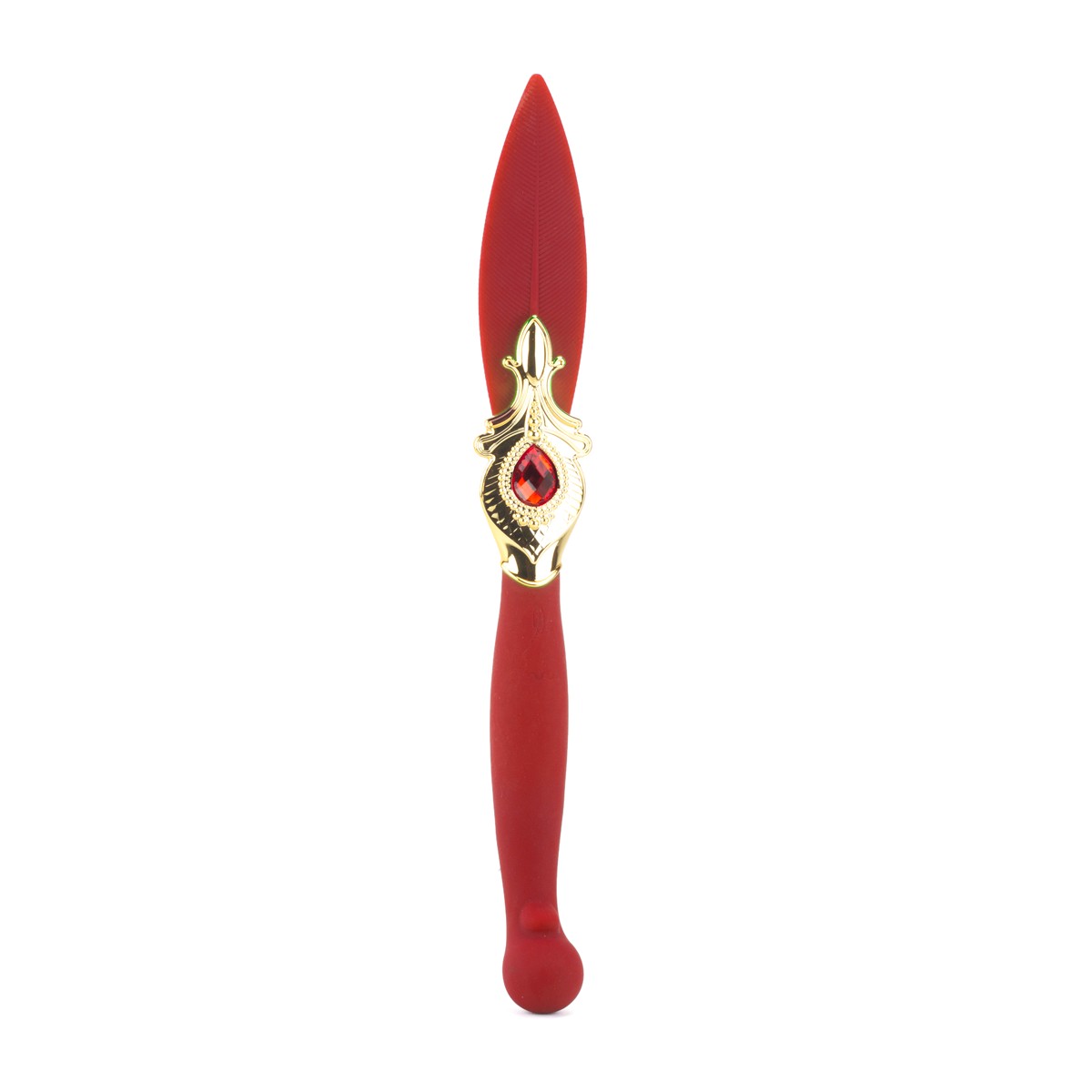 Vibrador de Ponto G e Clitóris em Forma de Pena, Feito em Silicone com 9 Modos de Vibração, 2 Motores e Carregamento via Cabo USB - S-Hande Whisper | Disponível em 2 Cores - 1