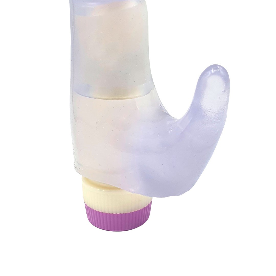 Vibrador de Ponto G e Clitóris em Jelly com Vibração Multivelocidade - Magic Sexy | 15 x 3,8 cm | Disponível em 3 Cores - 5