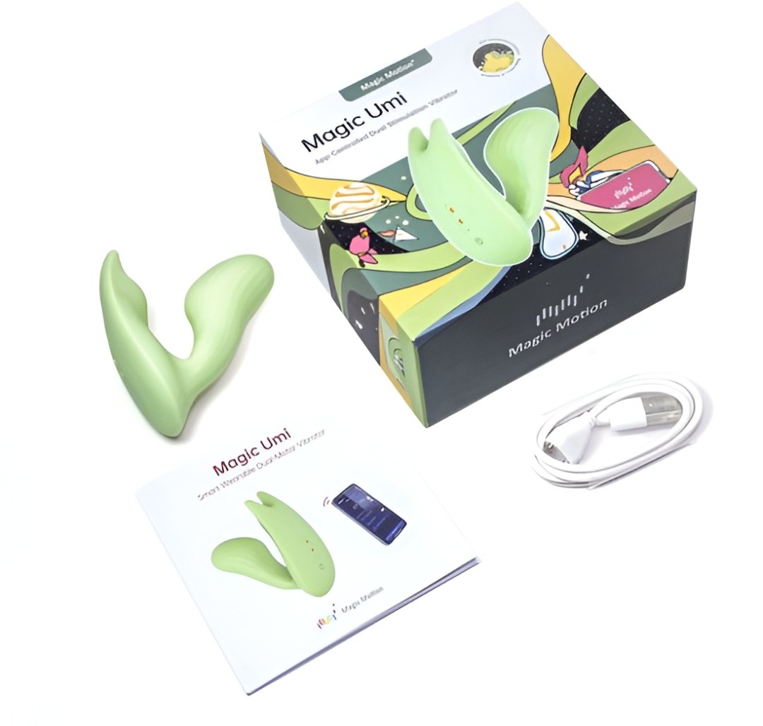 Vibrador de Ponto G e Clitóris com Motor Duplo, 10 Modos de Vibração, App Control e Carregamento via Cabo USB - Magic Motion Umi | Disponível em 2 Cores - 9