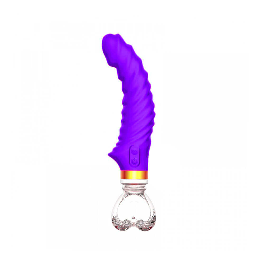 Vibrador de Ponto G e Clitóris em Silicone Macio com 10 Modos Vibrações e Recarregável - Hantewei AV-02 | Disponível em 3 Cores - 9