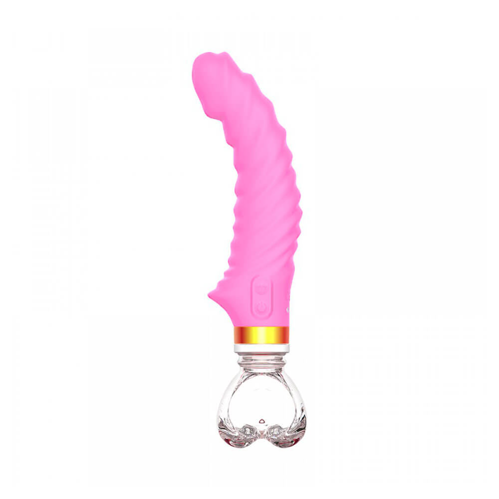 Vibrador de Ponto G e Clitóris em Silicone Macio com 10 Modos Vibrações e Recarregável - Hantewei AV-02 | Disponível em 3 Cores - 2