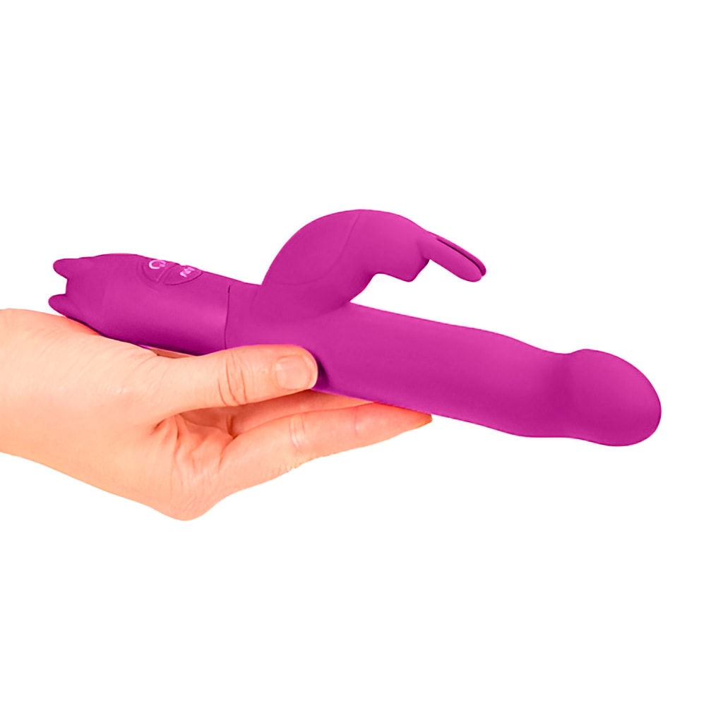Vibrador Rabbit em Silicone com 10 Modos de Vibração - Aphrodisia Honey Bunny | Disponível em 3 Cores - 5