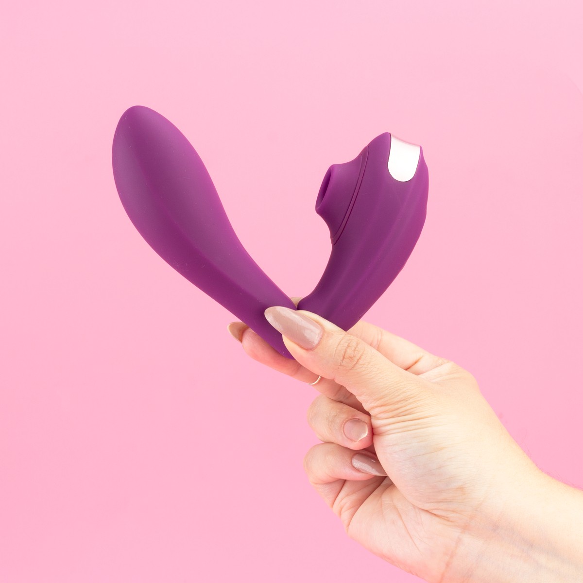 Vibrador de Ponto G e Clitóris em Silicone Macio com 10 Modos de Vibração e Pulsações - Exclusiva Eléve - 6