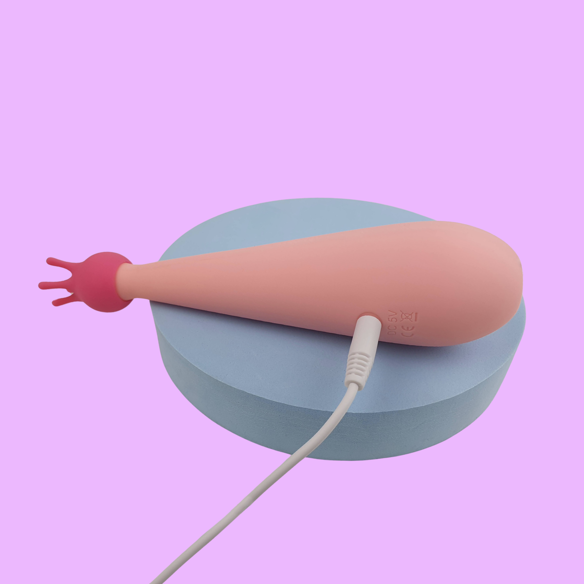 Vibrador de Ponto G e Estimulador de Clitóris em Silicone com 3 Modos de Vibrações e Recarregável - S-Hande Queen | 11 x 3,6 cm - 6