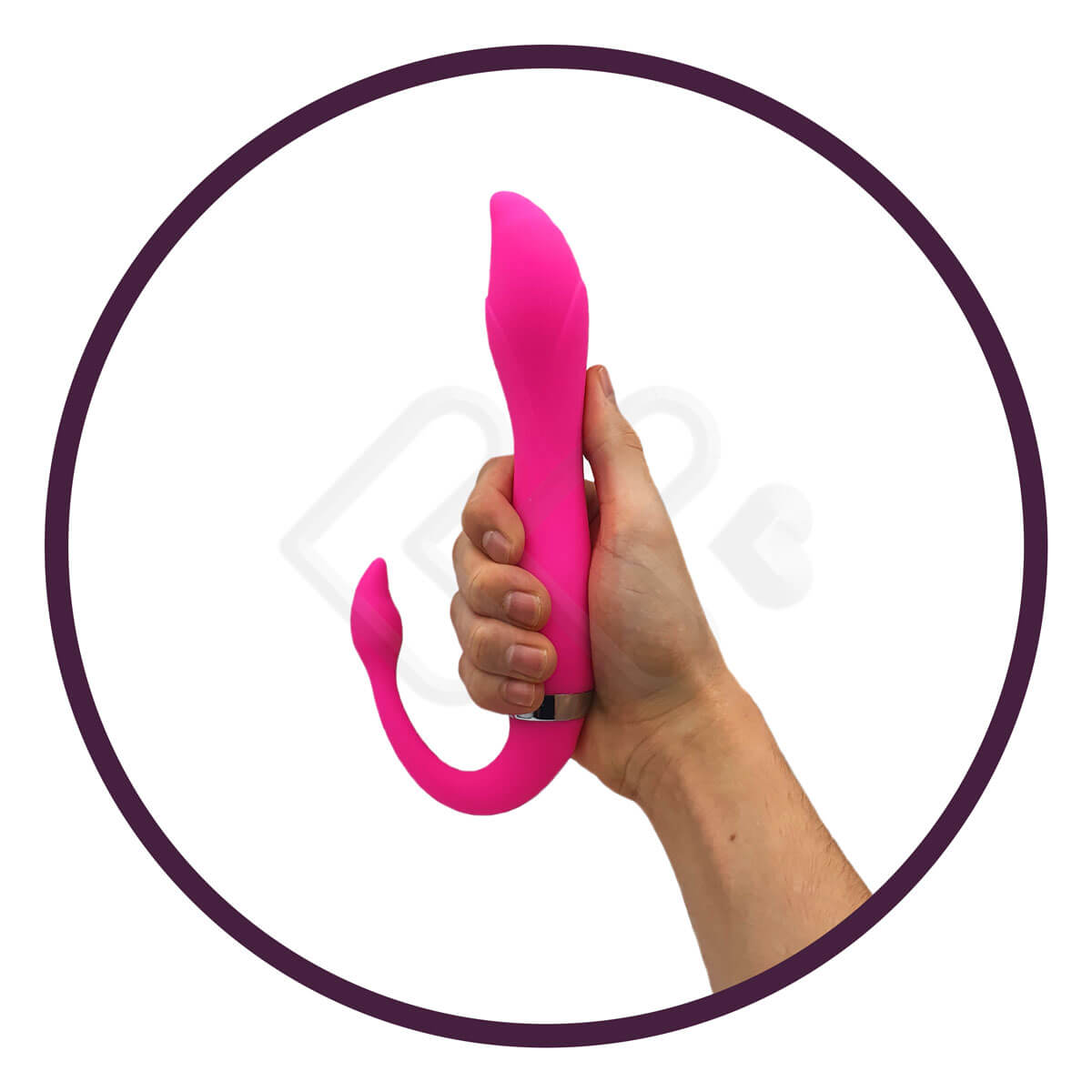 Vibrador de Ponto G e Estimulador de Clitóris em Silicone com 36 Modos de Vibração, Motor Duplo e Bateria Recarregável - Emily | 10,6 x 3,7 cm - 7
