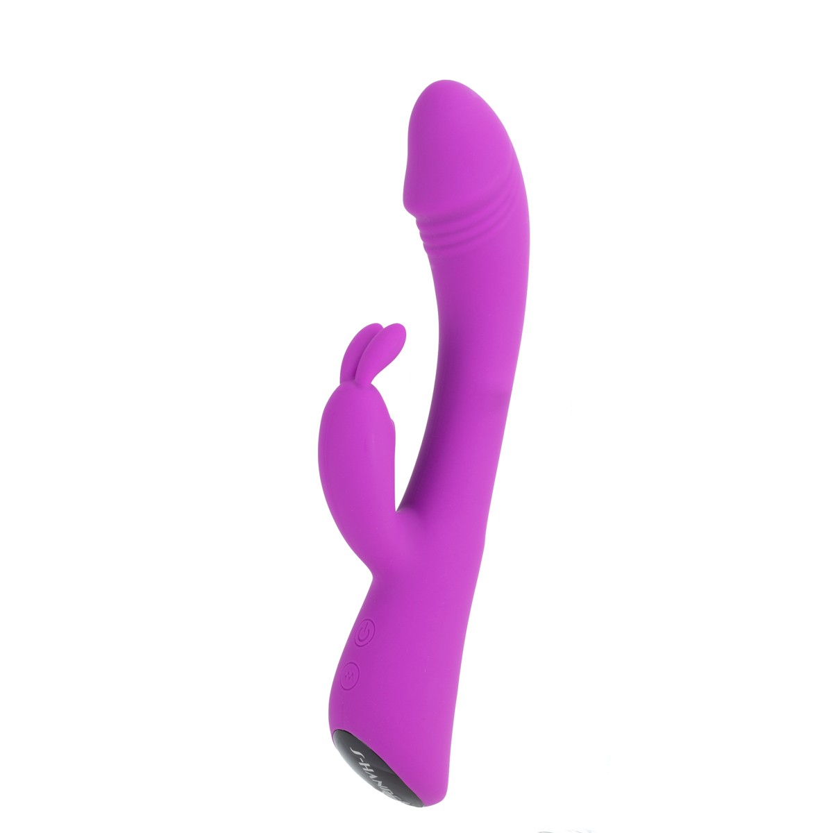 Vibrador Rabbit com Formato de Glande Definida, 9 Modos de Vibração, Recarregável e Luz Led - S-Hande Baby Bunny | 13 x 3,4 cm | Disponível em 2 Cores - 2