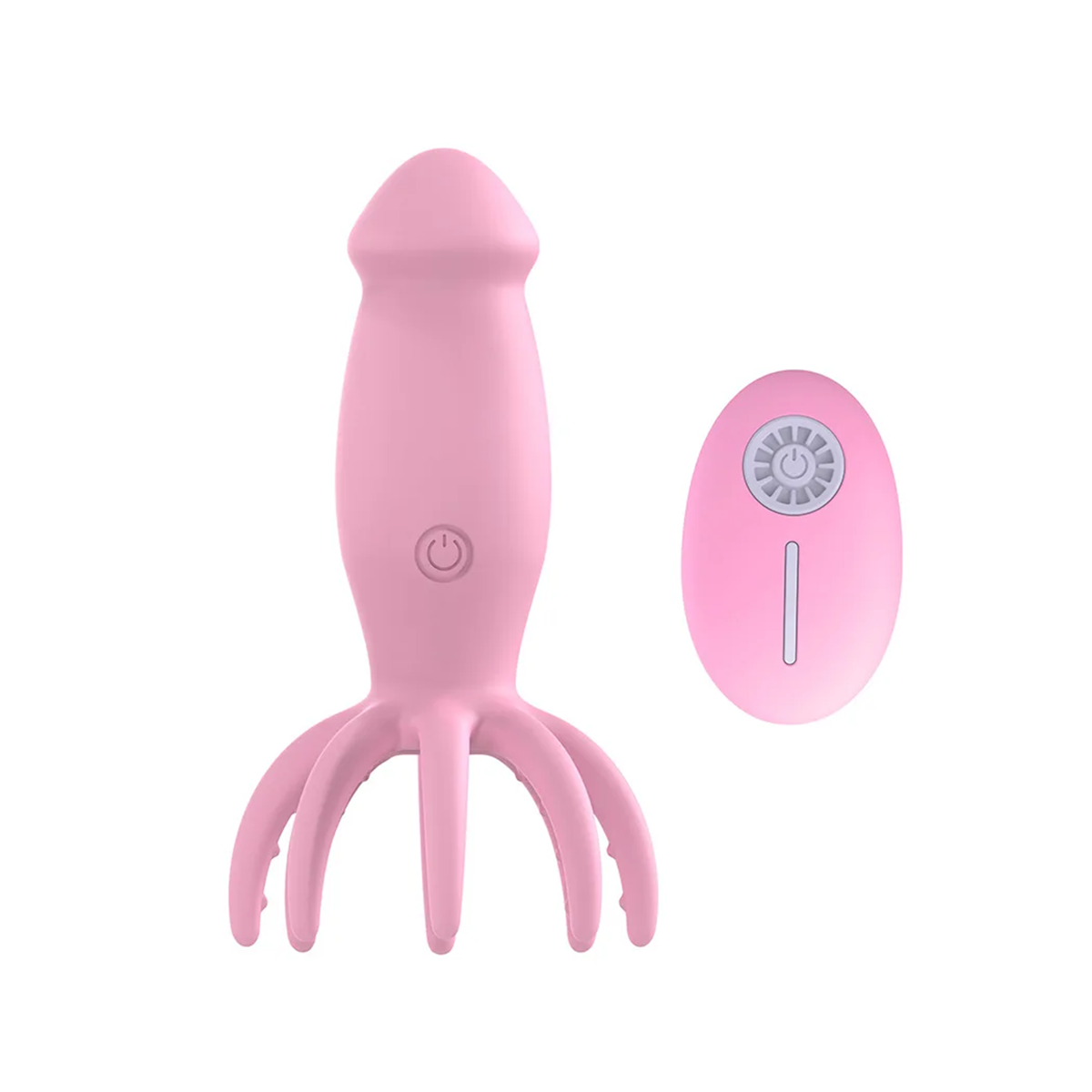 Vibrador de Ponto G com Glande em Silicone, Estimulador no Formato de Polvo e 10 Modos de Vibração - Small Octopus | 8,3 x 3,5 cm | Disponível em 2 Cores - 4