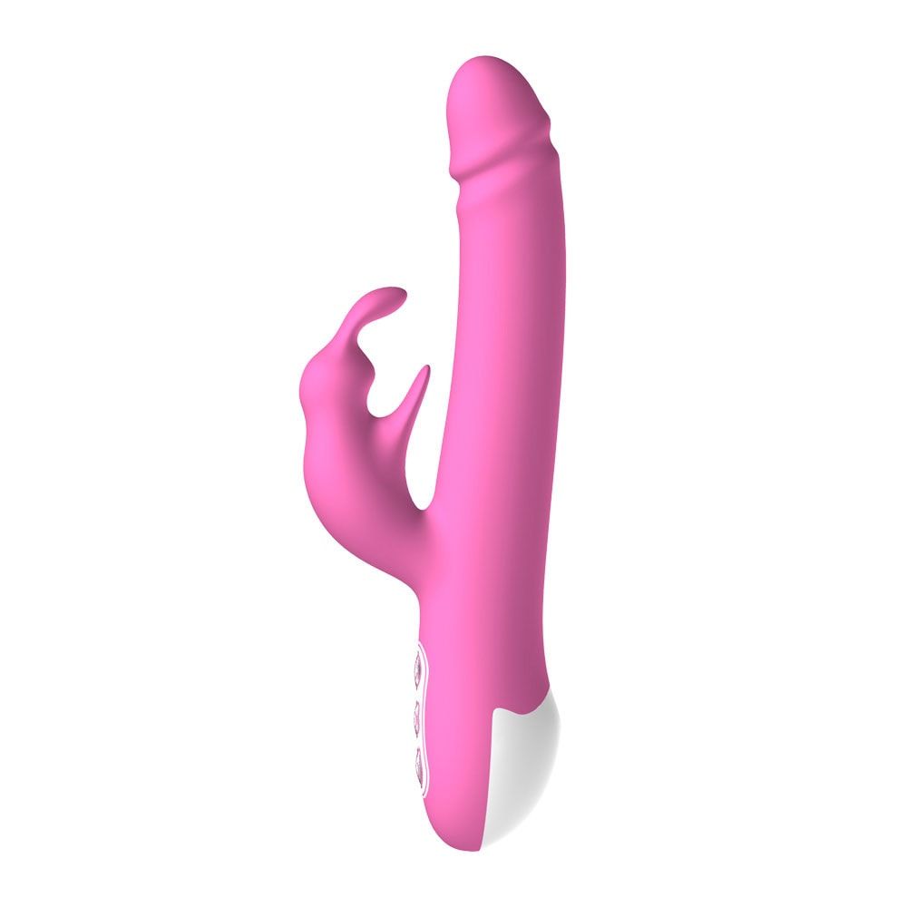 Vibrador Rabbit em Silicone com Rotação 360°, Estimulador de Períneo e 7 Modos de Vibração - Vibe Pag | 14 x 3,5 cm | Disponível em 2 Cores - 2