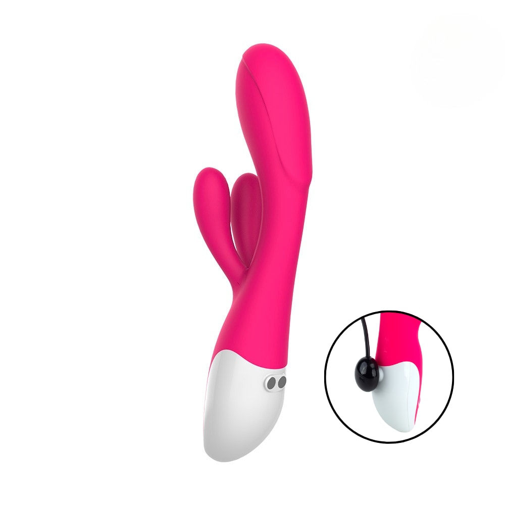 Vibrador Rabbit com 10 Modos de Vibração e Carregamento via Cabo "USB" Magnético - NV TOYS Lena | 11,2 x 3,3 cm - 6