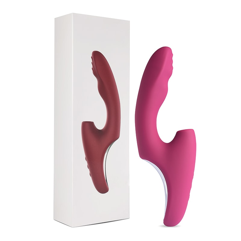 Vibrador Rabbit com Massageador de Ponto G, Função de Aquecimento e Pulsação - Adão e Eva Meta | 12 x 3,4 cm - 2