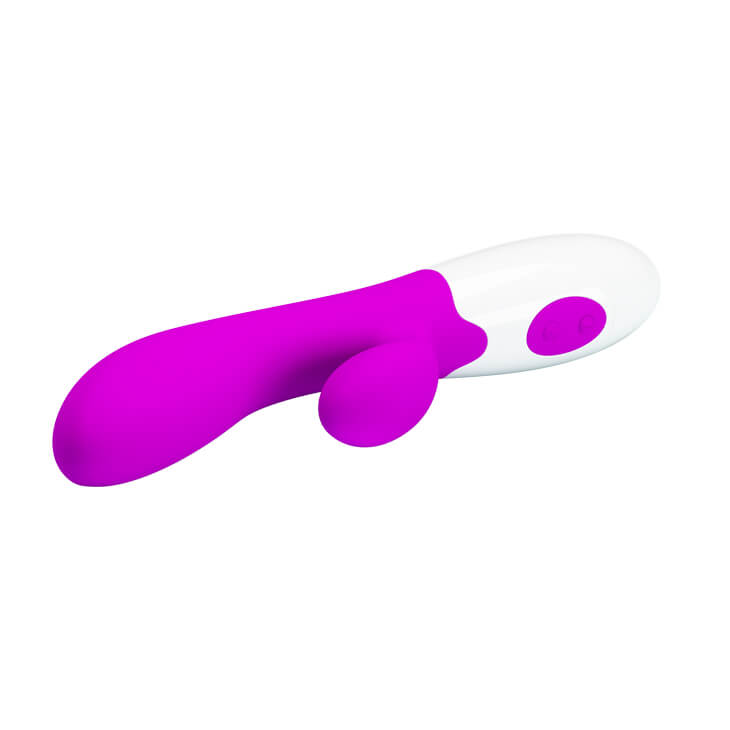 Vibrador Rabbit em Silicone com 29 Modos de Vibração - Pretty Love Alvis | 10,3 x 3 cm | Disponível em 4 Cores - 4