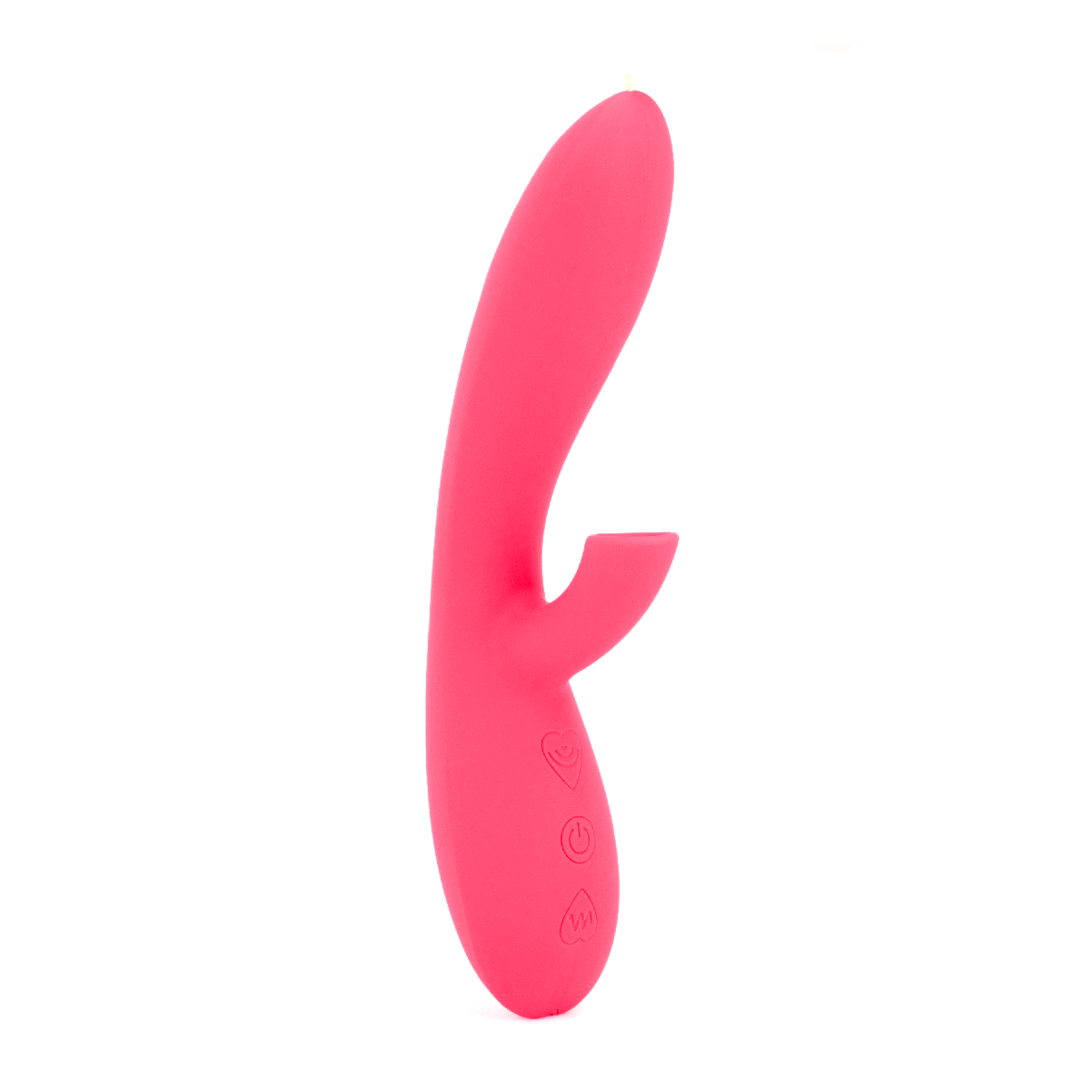 Vibrador em Silicone Aveludado com 12 Modos de Vibração, 12 Tipos de Sucções e Carregamento via Cabo USB - Man Nuo Moncy | Disponível em 2 Cores - 2