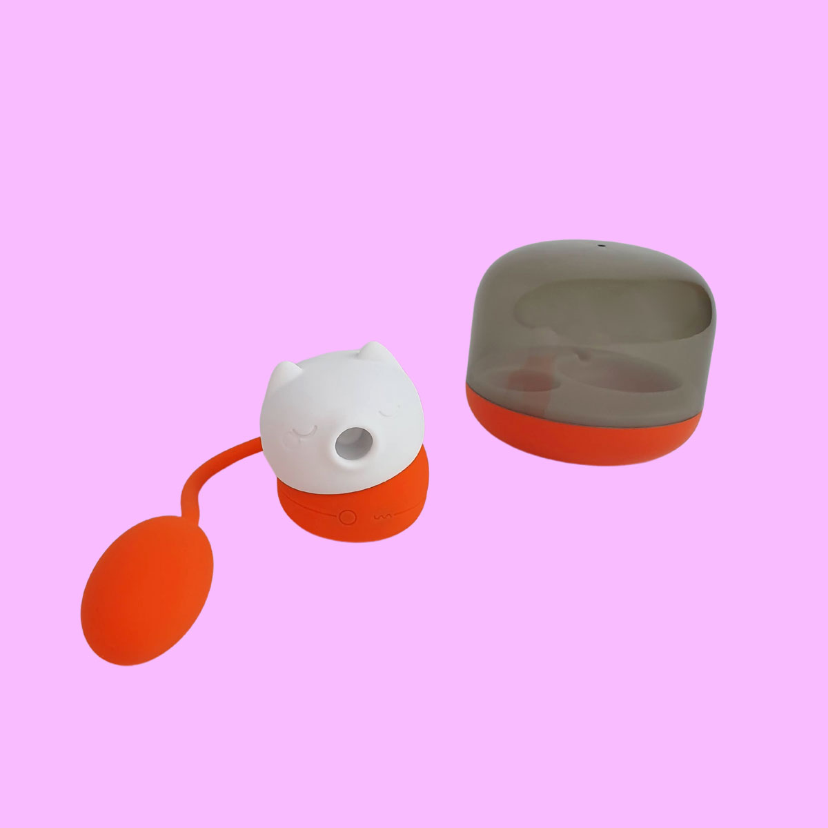 Vibrador em Silicone no Formato de Gatinho Estimulador de Ponto G e Clitóris com 10 Modos de Vibrações e Pulsações - SI Gatinho | 5,5 x 4,6 cm - 5
