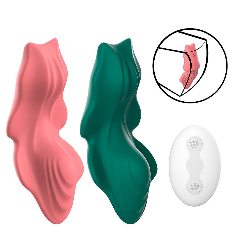 Vibrador em Silicone Macio com 9 Modos de Vibrações e Controle Remoto Sem Fio - SI Selim | 8,5 x 4 cm | Disponível em 2 Cores - 1