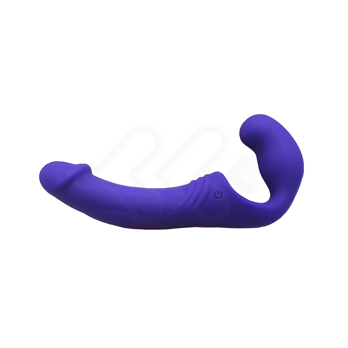 Vibrador Strap On em Silicone com 10 Modos de Vibração e Controle Remoto sem Fio - Aphrodisia Double Rider | 22 x 3,8 cm | Disponível em 2 Cores - 10
