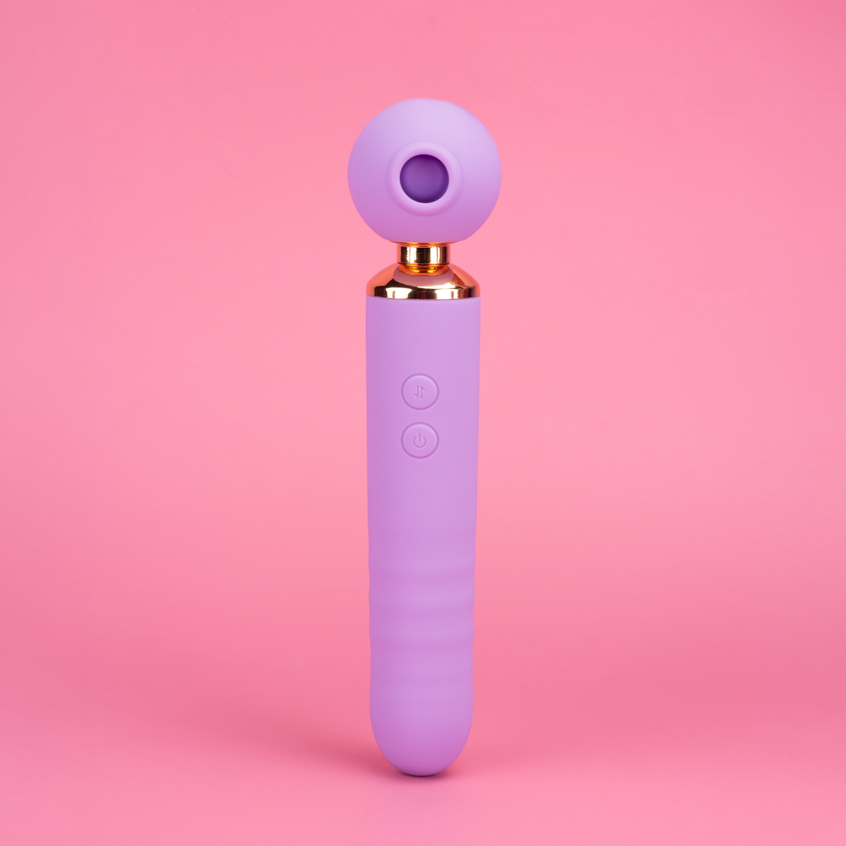 Vibrador Sugador 3 em 1 em Silicone com Motor Duplo, 10 Modos de Sucção, Pulsação e 10 Movimentos de Vai e Vem - Exclusiva Nelle | 9,5 x 2,8 cm | Disponível em 3 Cores - 6