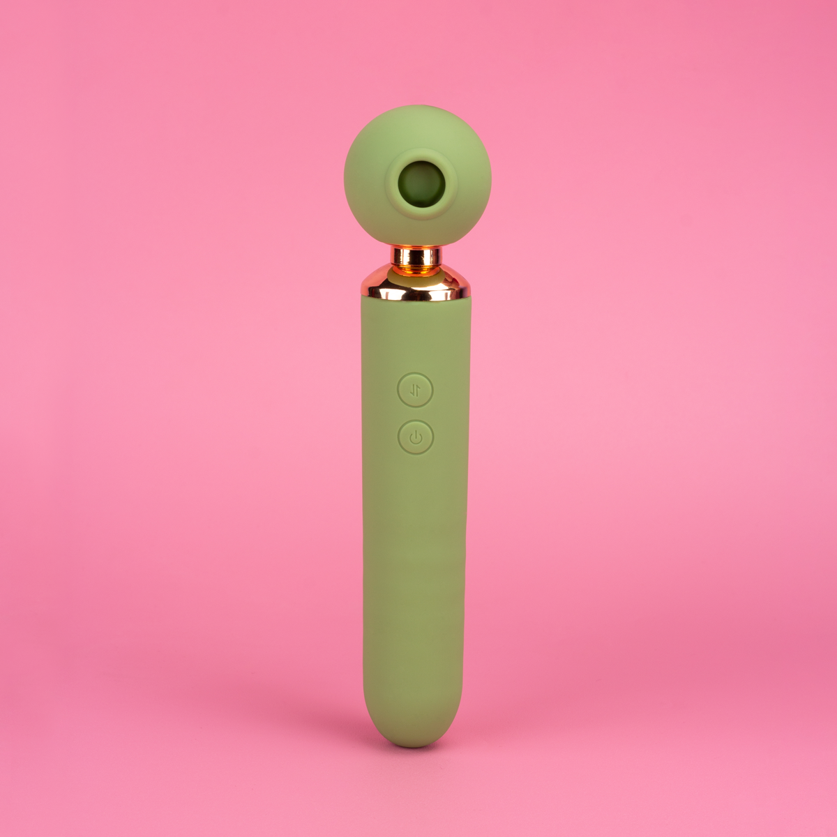 Vibrador Sugador 3 em 1 em Silicone com Motor Duplo, 10 Modos de Sucção, Pulsação e 10 Movimentos de Vai e Vem - Exclusiva Nelle | 9,5 x 2,8 cm | Disponível em 3 Cores - 3