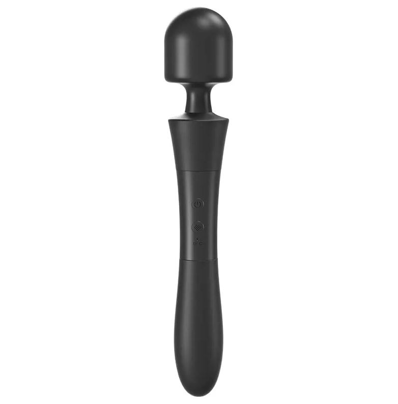 Vibrador Varinha Mágica em Silicone com 10 Modos de Vibração e 5 Velocidades - Topo Toys Stick Elena | 34 x 6 cm | Disponível em 2 Cores - 4