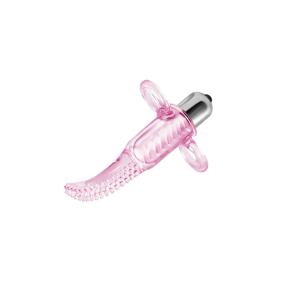 Dedeira em Silicone com Cápsula Vibratória de 10 Velocidades - Vibro Finger | 11 x 2 cm - 4