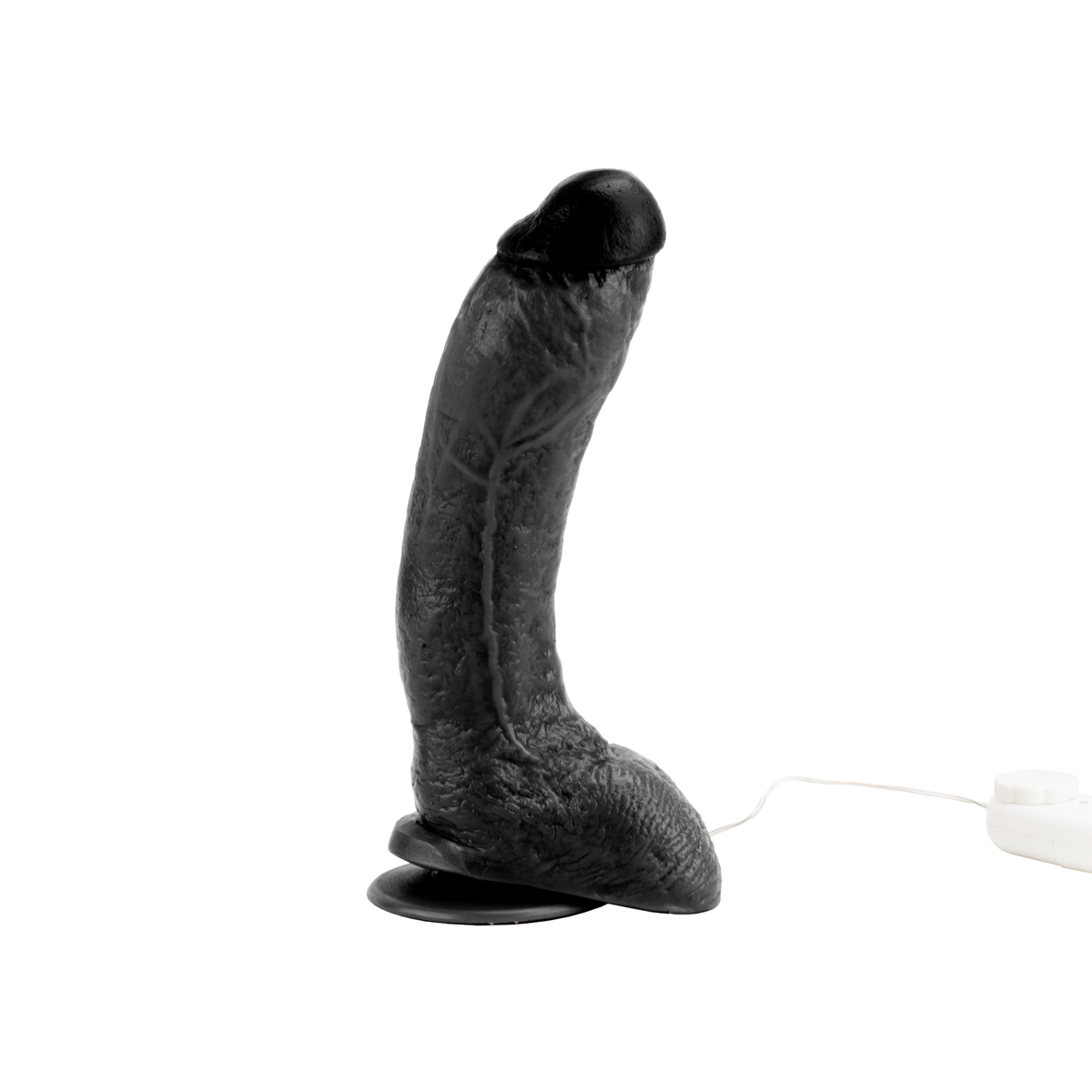 Prótese Bengala Realística em Formato Curvo com Vibro Multivelocidade, Escroto e Ventosa - Você & Ele | 17,5 x 4,8 cm | Disponível em 3 Cores - 17
