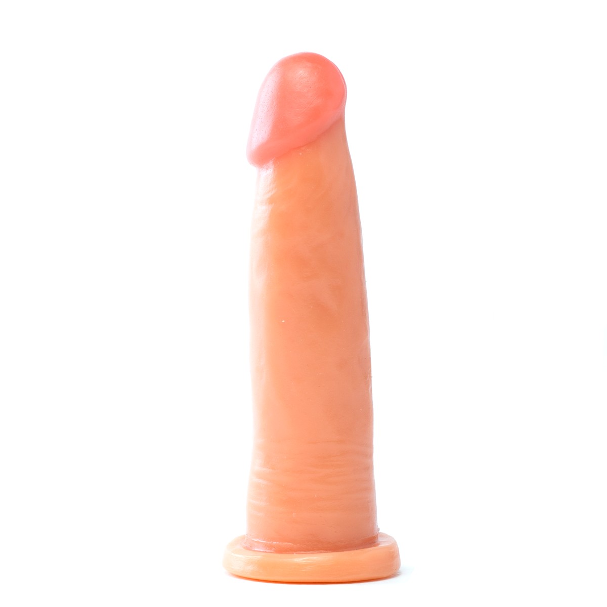 Prótese em Formato de Pênis Liso com Base Achatada - Você & Ele Modelo B | 14,5 x 3,5 cm - 2