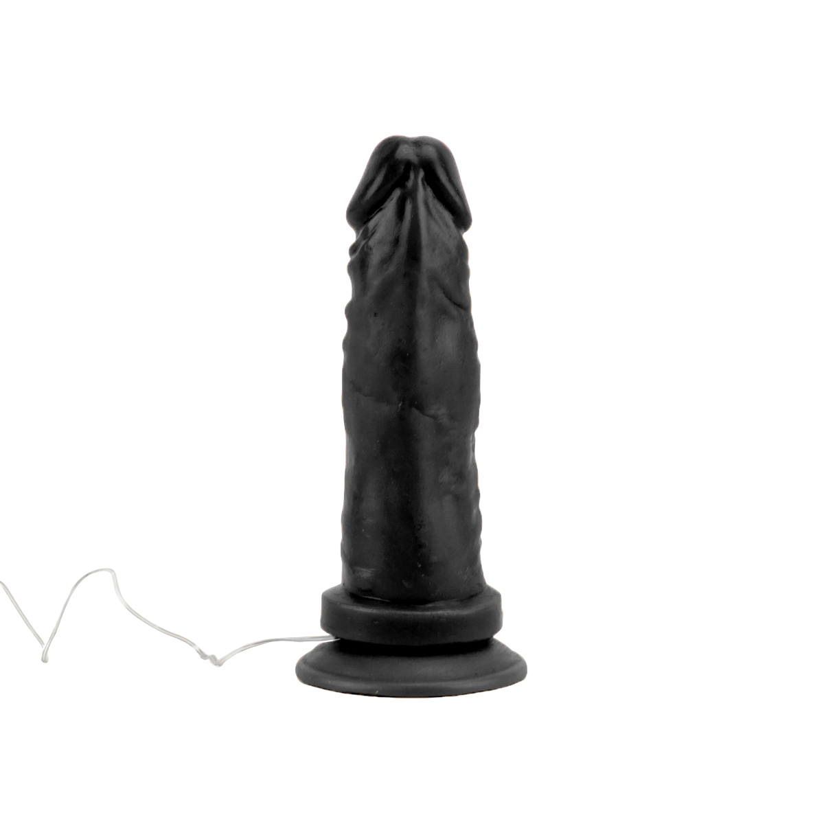 Prótese Peniana com Glande, Veias Saltadas, Ventosa e Vibro Multivelocidade - Você & Ele 6 | 13,7 x 4,2 cm | Disponível em 2 Cores - 4