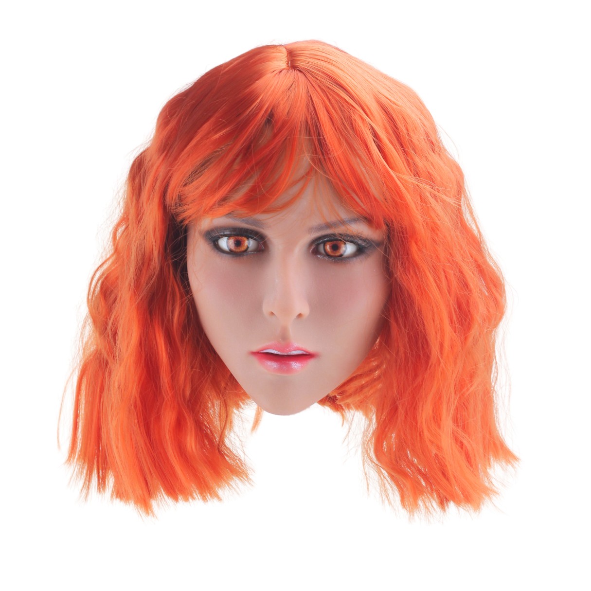 Wendy - Boneca Realística em TPE com Pele Morena, Cabelo Ruivo, Olhos Castanhos, Seios Médios, Vértebras em Aço e Acessórios - 41 kg e 1,58 Metros de Altura - 8