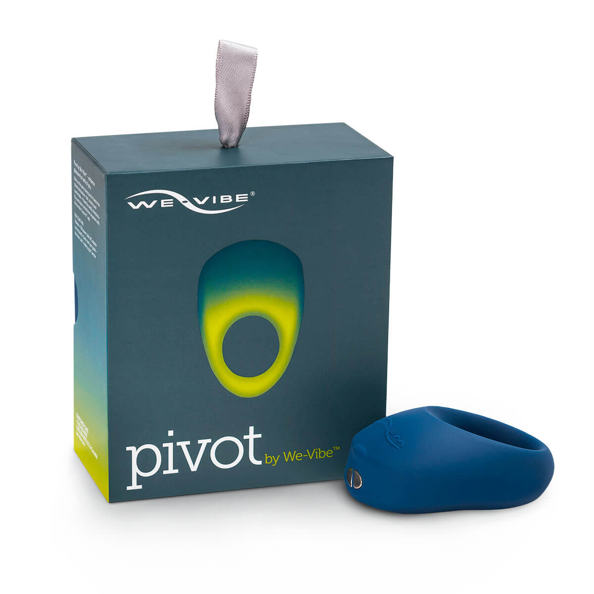 Anel Peniano Recarregável com Estimulador de Clítoris e 10 Modos de Vibração - We-Vibe Pivot | 7,1 x 4,8 cm - 2