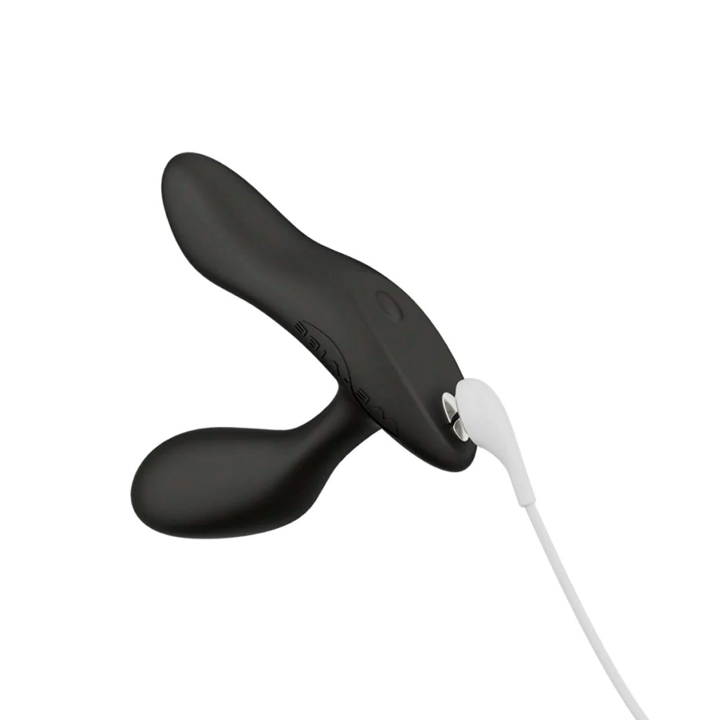 Estimulador de Próstata e Períneo Recarregável em Silicone com 10 Modos de Vibração, Controle sem Fio e Aplicativo - We-Vibe Vector + | 10 x 2,7 cm - 4