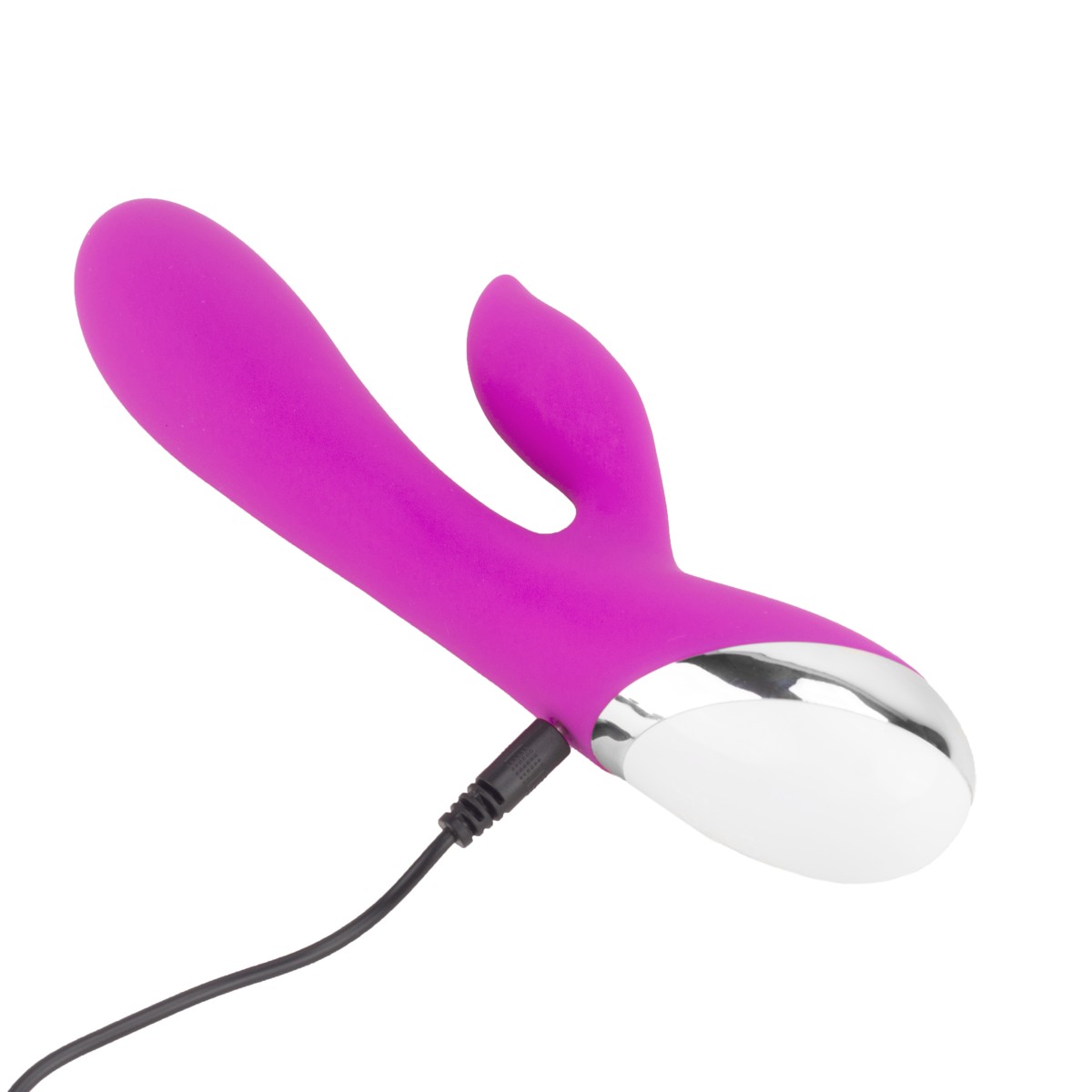 Vibrador Estimulador de Ponto G e Clitóris em Silicone com 10 Modos de Vibração - XXOO First Love | 11 x 3,6 cm | Disponível em 2 Cores - 10
